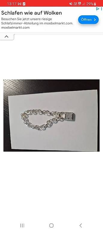 Armbänder & -reifen: Bracciale con ciondolo lucchetto – Gebraucht aus Lumino von ghi_x8jl