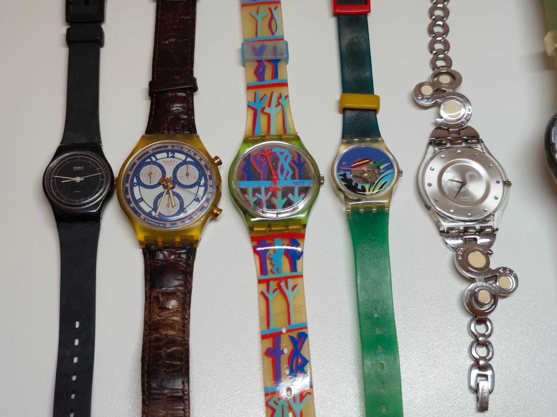Swatch Orologi: Uhren Lot 10 Swatch Uhren – Difettoso da Eschenbach SG venduto da Piratenschatz 1