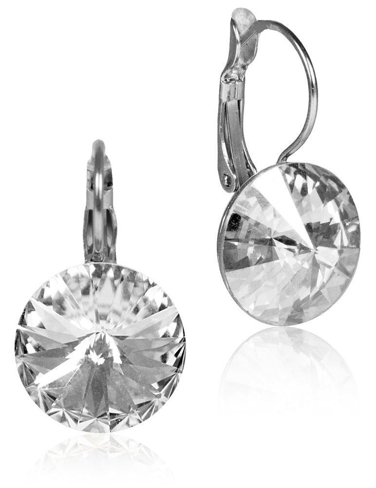 Orecchini pendenti & Orecchini a lobo: Ohrringe versilbert Primero Crystals 14 mm – Nuovo (secondo la descrizione) da Schaffhausen venduto da schmuck77