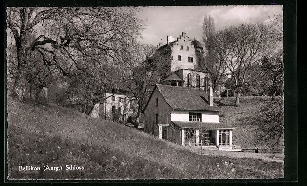 Ansichtskarten: AK Bellikon, Schloss – Gebraucht aus Berlin von bartko-reher