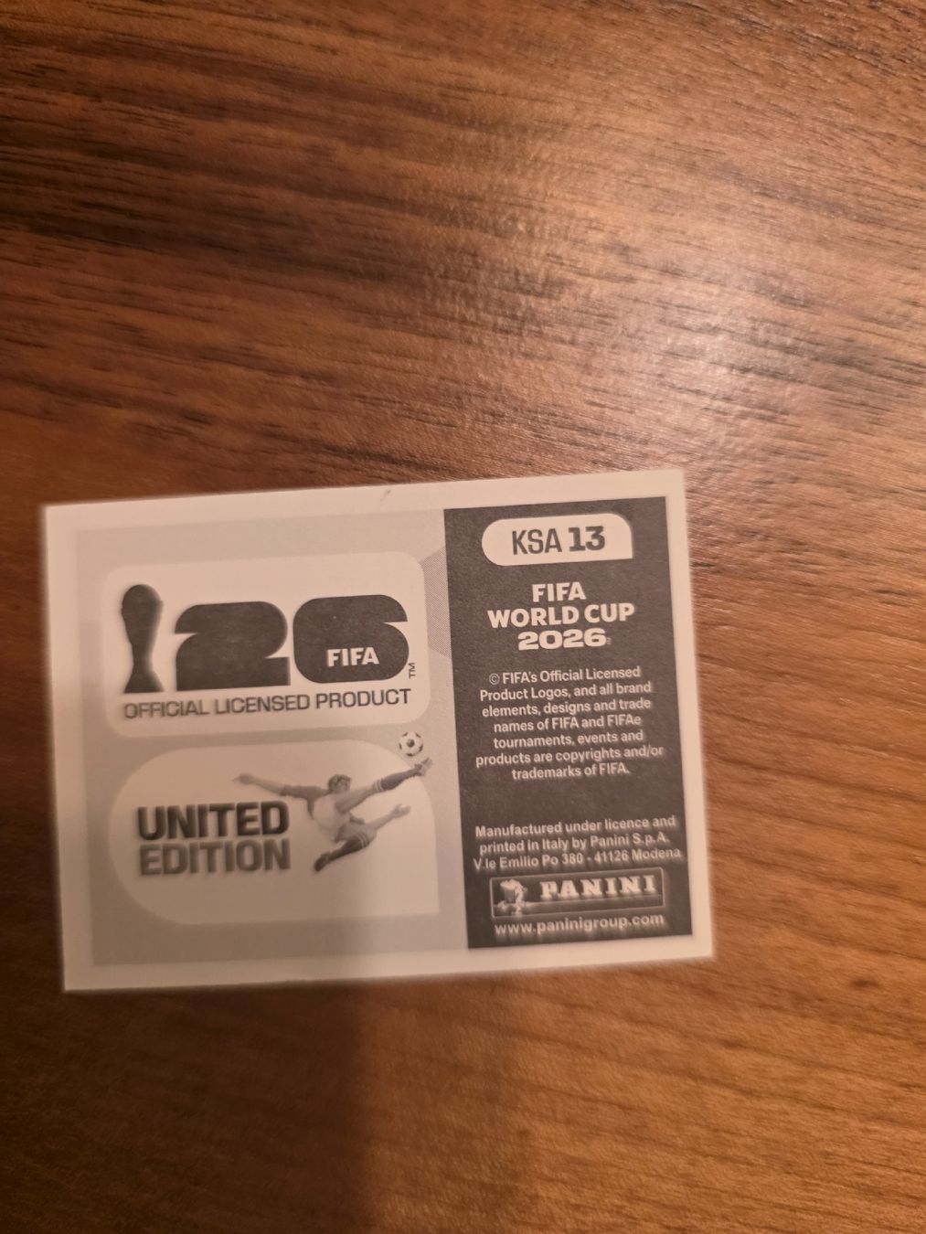 Panini Sammelbilder & Trading cards: Panini WM 2026 KSA 13 – Neu (gemäss Beschreibung) aus Romanshorn von leeh78 1