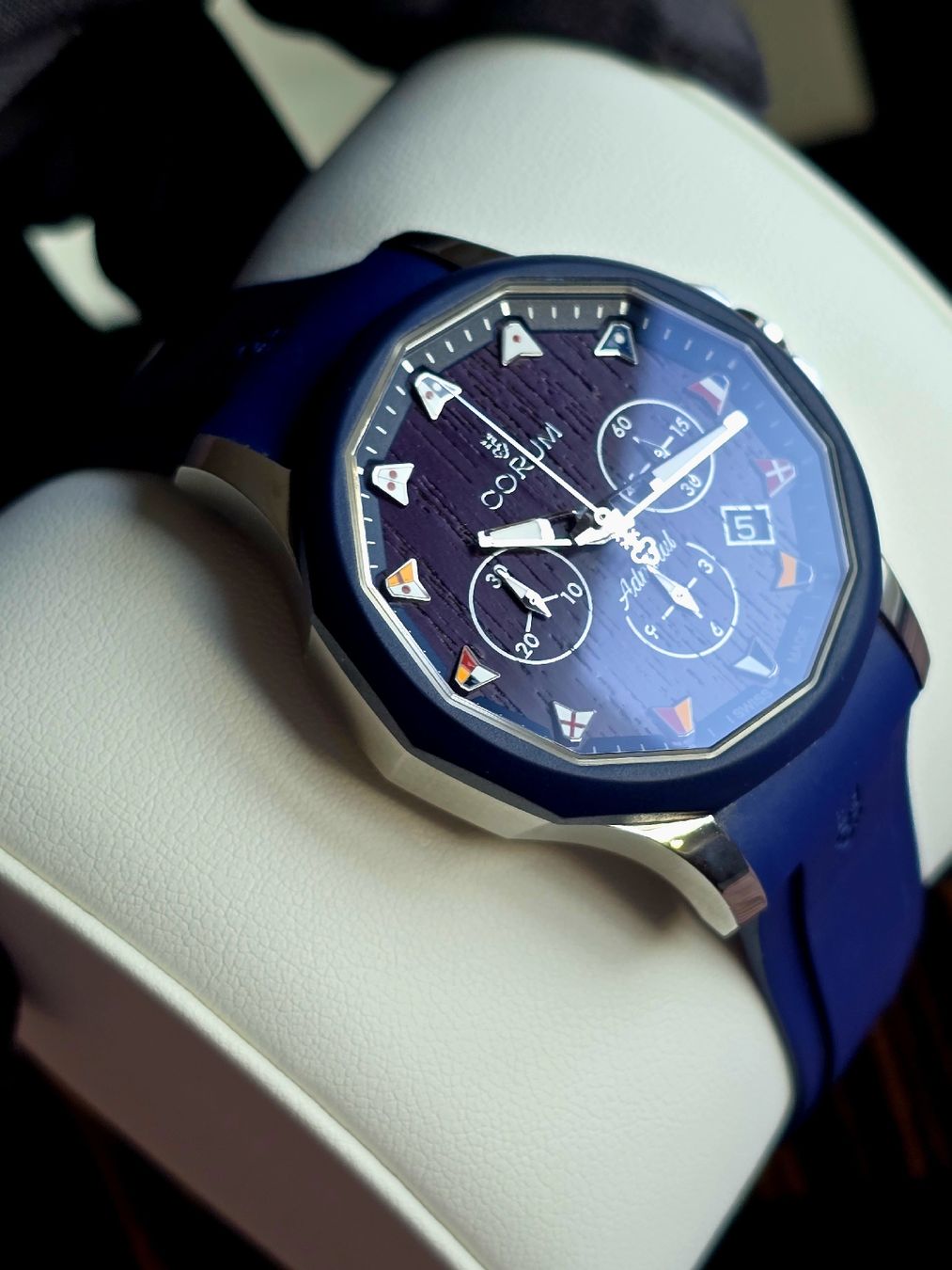 Corum Orologi: CORUM ADMIRAL CHRONOGRAPH  – Nuovo (secondo la descrizione) da Basel venduto da TimelessWanderer 5