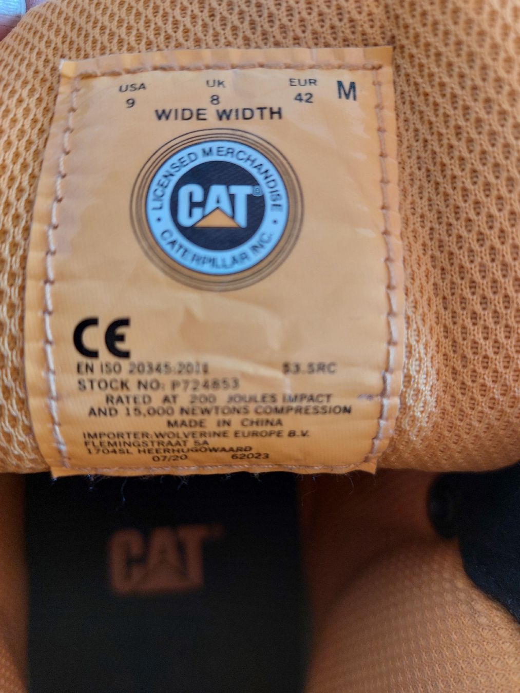 Caterpillar Scarpe da uomo: Schuhe mit Stahlkappe Caterpillar – Usato da Orpund venduto da Sputn1k 1
