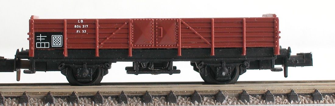 Trix Modellini di ferrovie: Minitrix Güterwagen-Set 5-teilig Spur N – Usato da Oberwil BL venduto da Klang 1