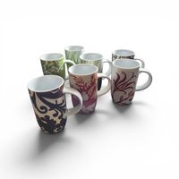 Tee- oder Kaffetasse/Mug von Rosanna Inc. (Set 7 Stk.)