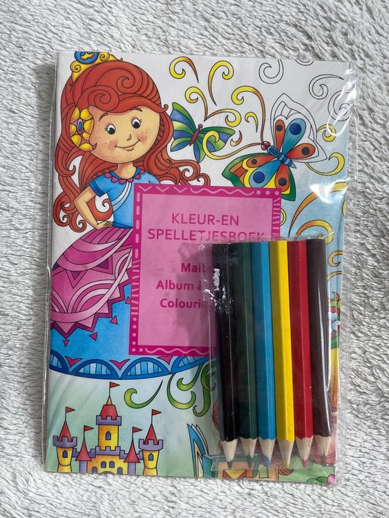 DIY Holzspiegel Bastelset Für Kinder - 10 Stück Prinzessin Fee Motive - Mit Diamant-Stickern