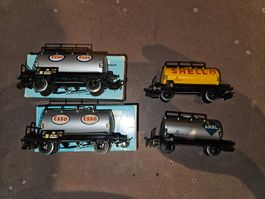 Märklin 4501 Konvolut Kesselwagen mit OVP