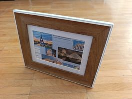 Foto Holz Rahmen, NEU.