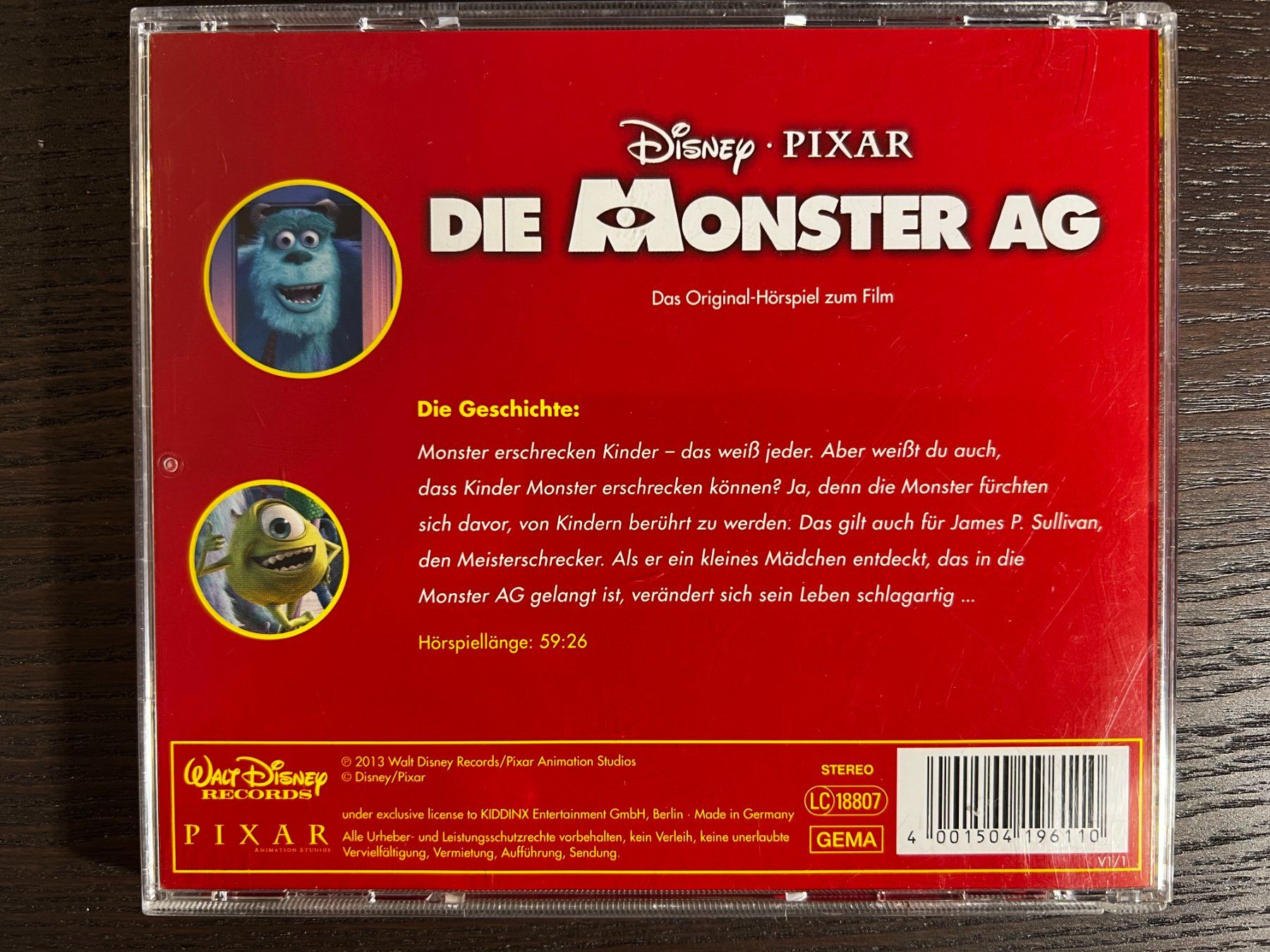 Audiolibri: Die Monster AG – Usato da Zürich venduto da F84 1