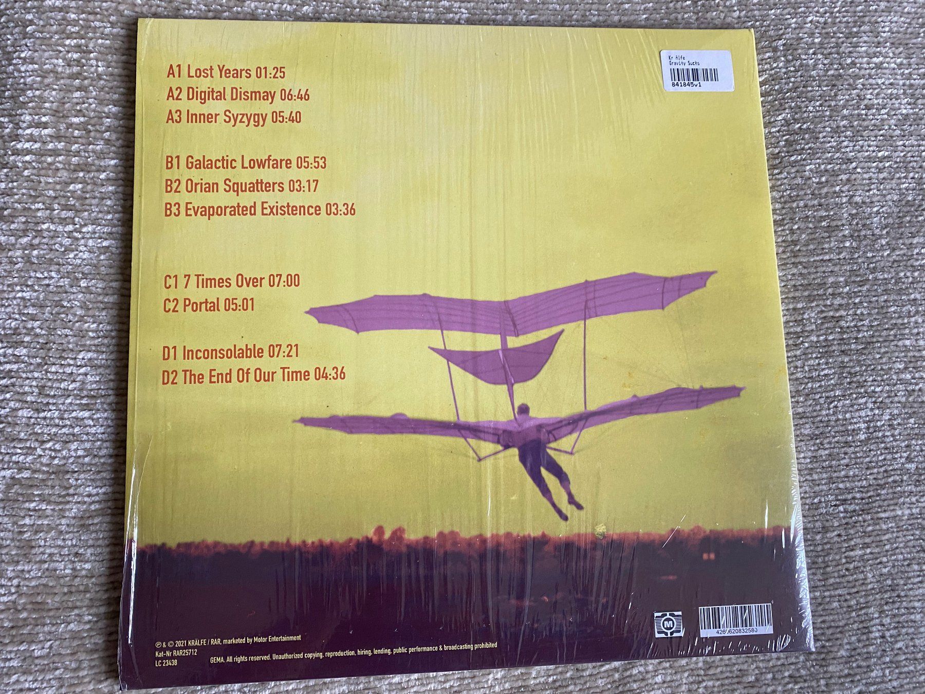 Dischi in vinile: Krälfe – Gravity Sucks / 2 LPs – Usato da Basel venduto da Dinosauce 3