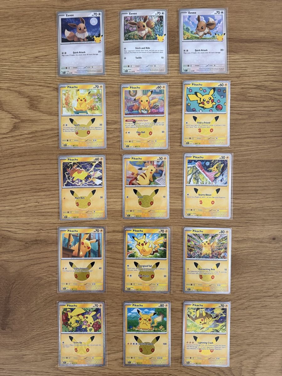 Cartoline: Pikachu & Eevee 30th Celebration Set ENG – Nuovo (secondo la descrizione) da Arlesheim venduto da GiosMind