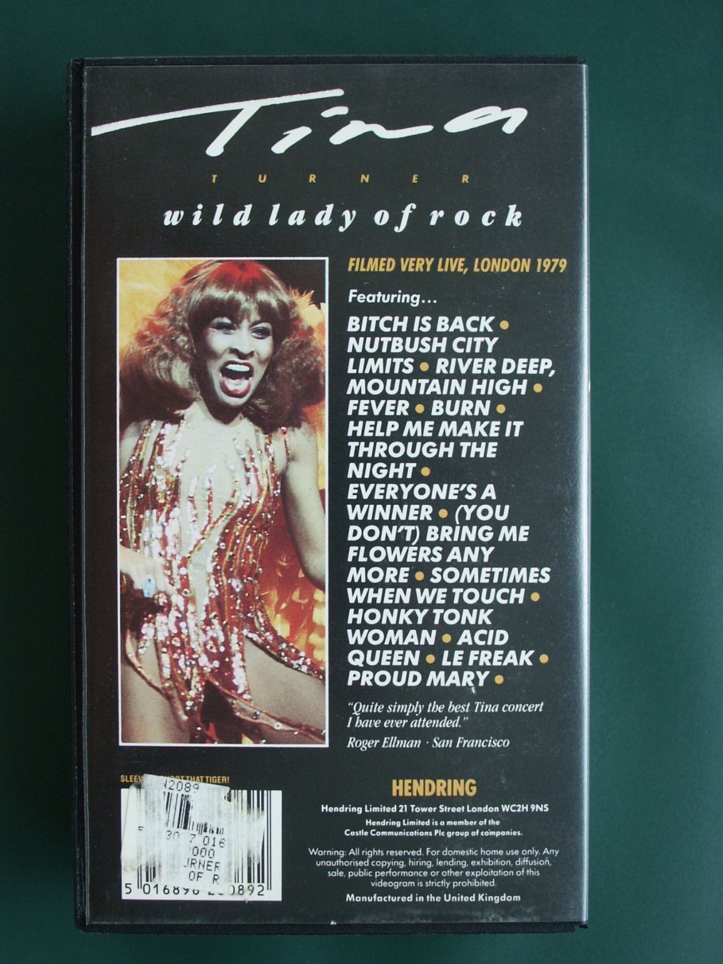 Alle VHS: 4 Videokassetten Tina Turner – Gebraucht aus Tuggen von Mviola2 8