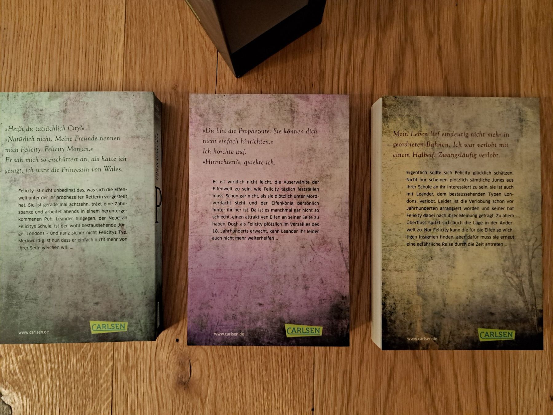 Bücher: Sandra Regnier Pan Trilogie Schuber – Gebraucht aus Neftenbach von Craigh_na_Dun 2