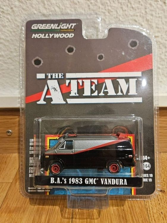 Miniatura GMC Vandura 1983 The A-Team 1:24 Greenlight