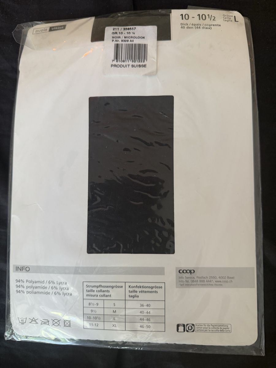 Strümpfe & Strumpfhosen: Coop Microlook Strumpfhose  – Neu und originalverpackt aus Basel von bod_zv56 1