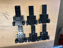 Lego 6x Fahrgestell Rückziehmotor 8x4