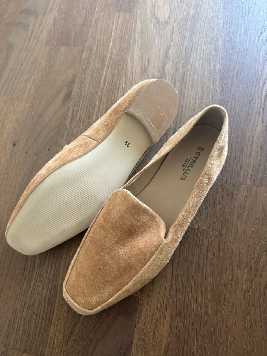 Chaussures femmes: Loafer/Mokassin grösse wildleder beige 38/39 – Neuf (Voir description) à Zürich par CarouT 1