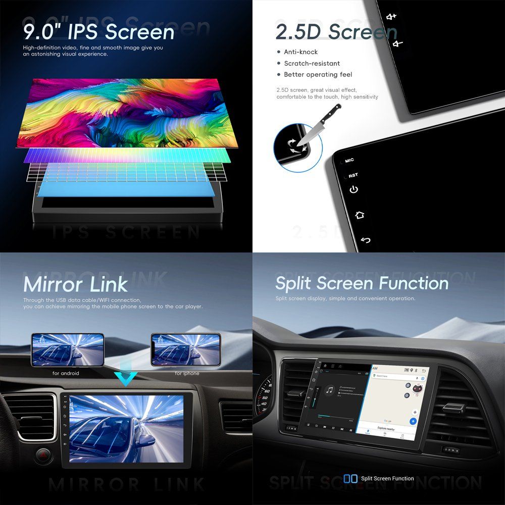 Navigatori: Autoradio Nissan Micra DAB+ Carplay Android Navi Bluetooth – Nuovo e nell'imballaggio originale da Chiasso venduto da online.shop 6