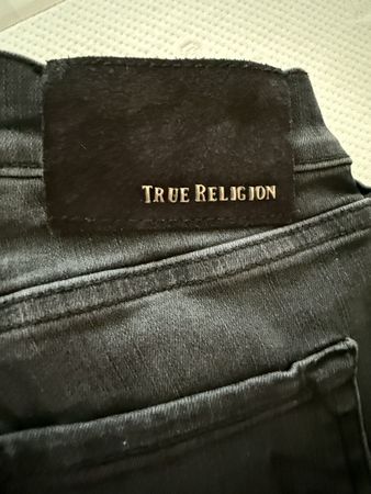 True Religion Halle Jeans, dark grey, W27 - great deal!