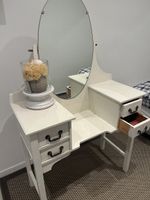 Dressing table and mirror vintage London