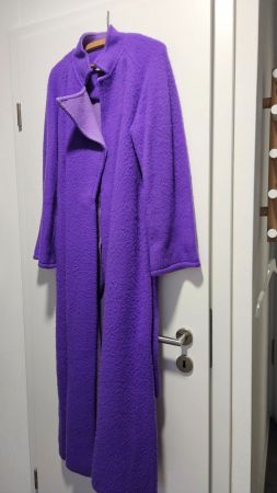 Mantello lungo viola Newlook tg.42