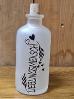 Mitbringsel Flasche zu Deko- Zwecke, 16/14 cm