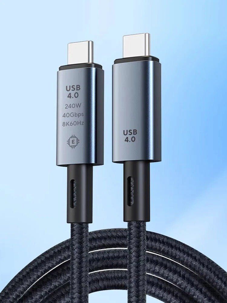 Cavi: Daten USB C 4.0 Kabel Thunderbolt 4&3 8K 240W 40Gbps 1m – Nuovo (secondo la descrizione) da Kirchdorf AG venduto da Lionstein 2