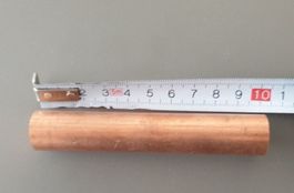 Kupfer Stange 229 Gramm
