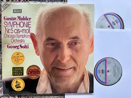 Mahler Symphonie Nr. 5 Solti  DLP GEWASCHEN TOP