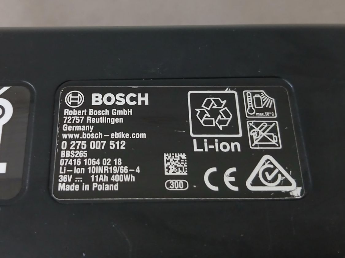Bosch Batterie: Bosch Powerpack 400 mit 495Wh - Diamant Cover + Messbericht – Usato da Winterthur venduto da .-thx-. 9