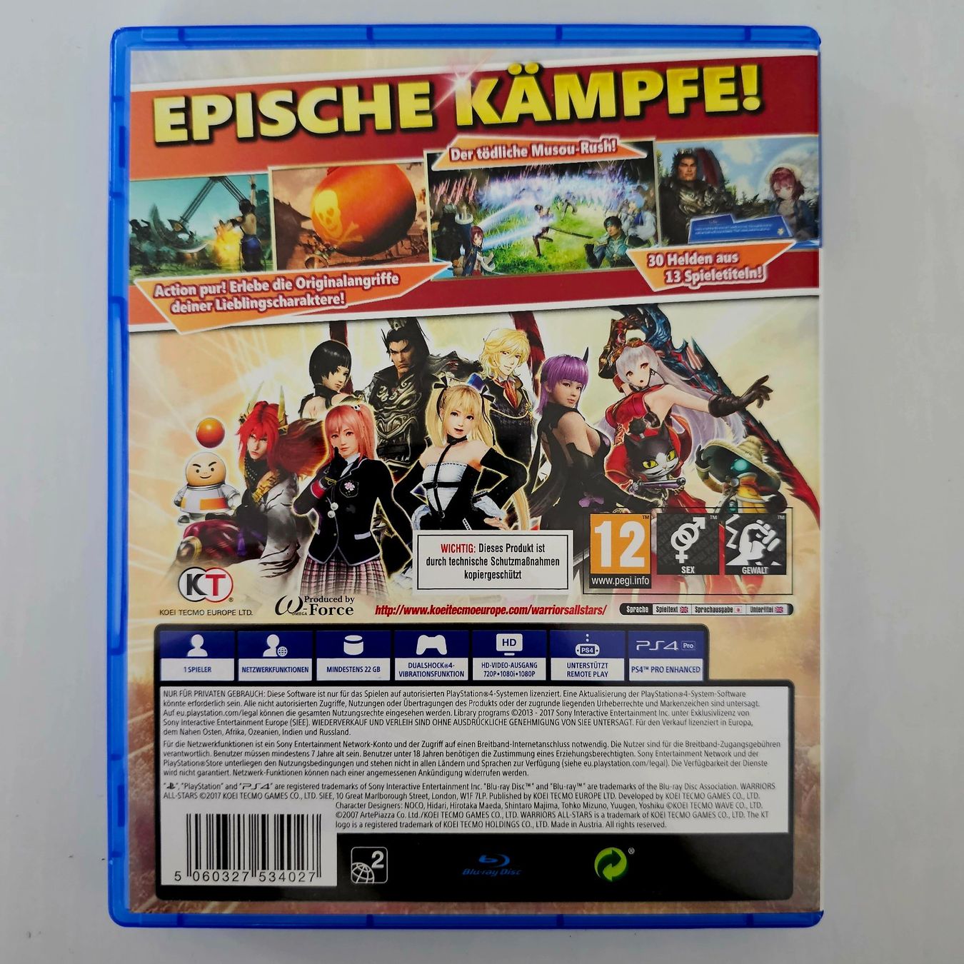 Sony Giochi: Warriors All Stars (PS4) – Usato da Holziken venduto da Miglioregamesnmore 1