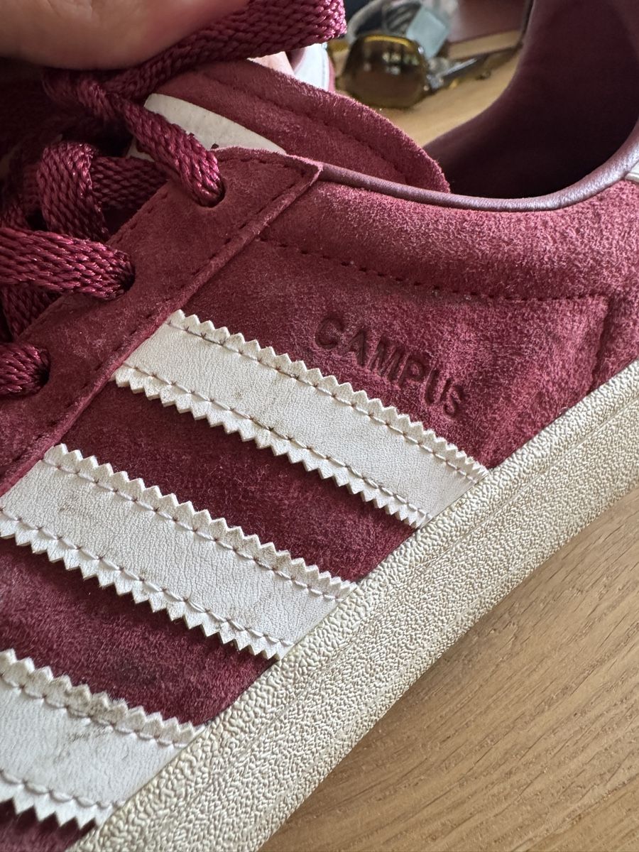 Adidas Scarpe da uomo: Adidas Campus Vollleder Bordeaux  – Usato da Zürich venduto da tsc_z7fy 1