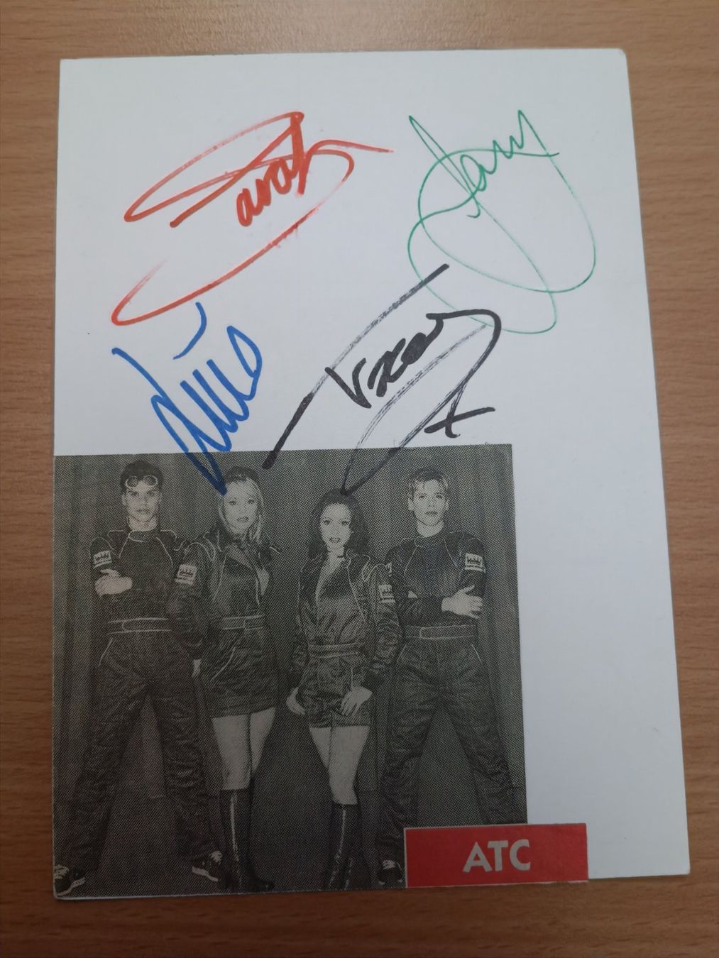 Autografi: ATC - original Line Up - vor 2003 – Usato da Menziken venduto da Artographs