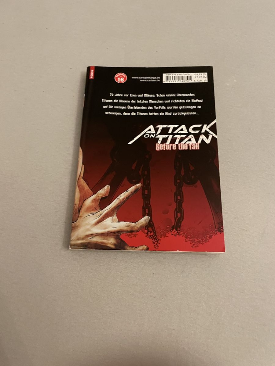 Fumetti: Attack on Titan - Before the Fall 1 – Usato da Uster venduto da ali_mp6n 1