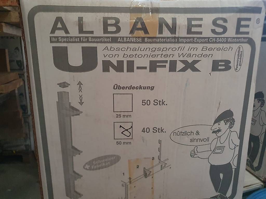 Alle Werkzeuge: Unifix Uni-fix B Deckenrand Abschalung Albanese – Gebraucht aus Kirchdorf AG von Heinz_Birchmeier 3