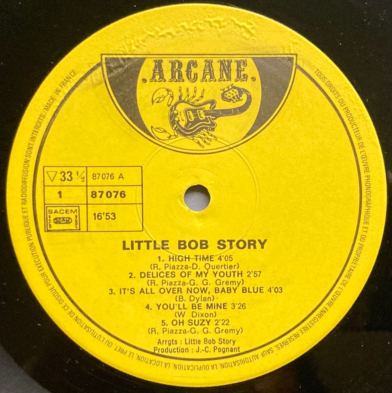 Schallplatten: LITTLE BOB STORY - HIGH TIME – Gebraucht aus Poliez-Pittet von Newtown-Records 2