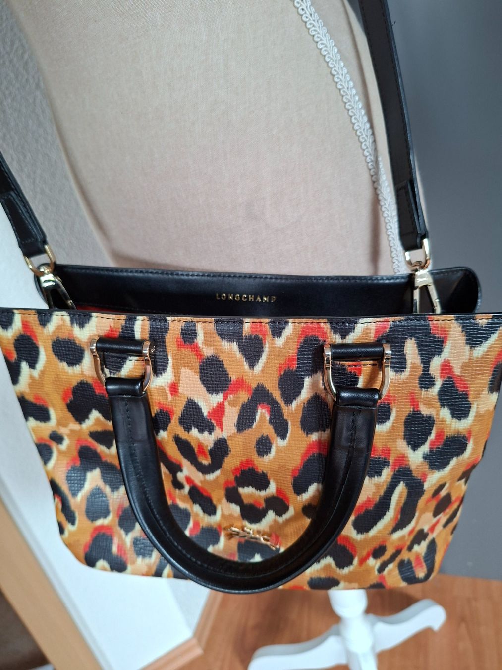Longchamp Borse da donna: Longchamp Honoré 404 Animal Print – Usato da Rüdlingen venduto da Fra_xr2l 2