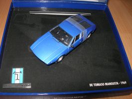 De Tomaso Mangusta 1969 blau * Minichamps 143