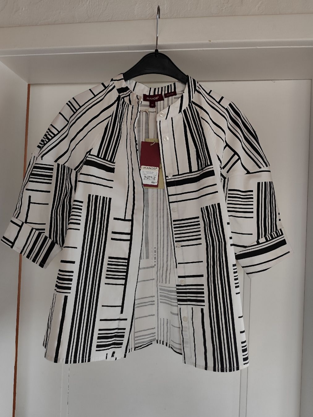 Manor Blusen: Bluse Manor 36 Bio Cotton neu – Neu und originalverpackt aus Zürich von Claudia_Zueri