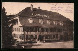 AK Worb, Gasthof zum Sternen, 1922