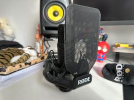 RODE NT1 mit popfilter und spinne