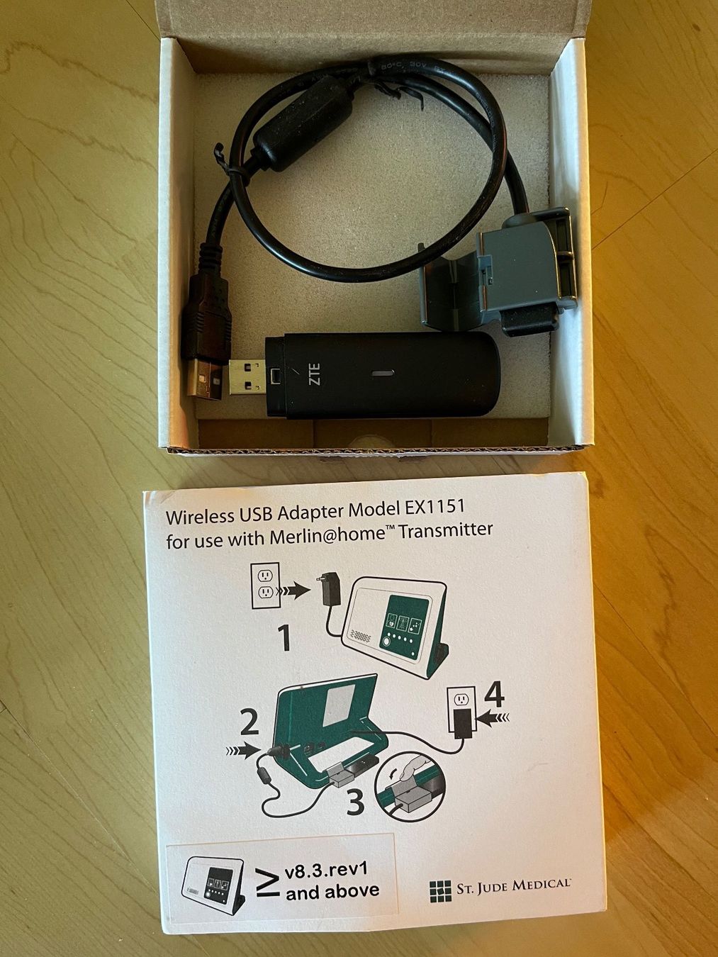 Merlin@home Transmitter EX1150 St. Jude Medical (Gebraucht) in
