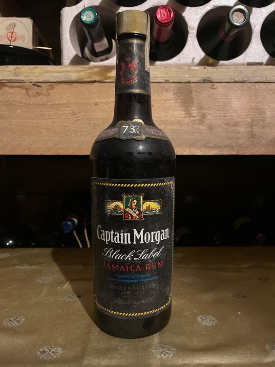 Captain Morgan Black Label Jamaica Rum 73%, 0.7L (Gebraucht) in Luzern ...