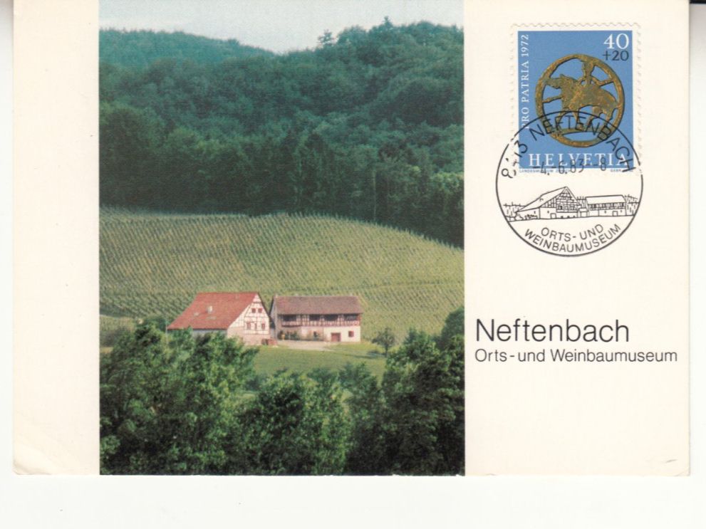 Alle Briefmarken: Neftenbach Werbestempel ET – Gebraucht aus Bürglen TG von StampGraf
