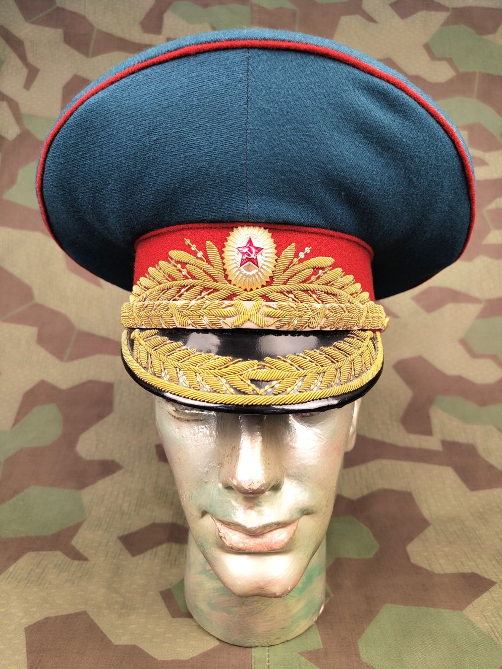 Uniformi: Schirmmütze Mod. 1969, General, MWD, zu Paradeuniform – Usato da Bauma venduto da SwissMilitaria 1