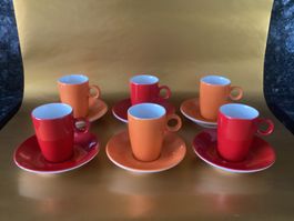 ANNABURG / 6 Espressotassen