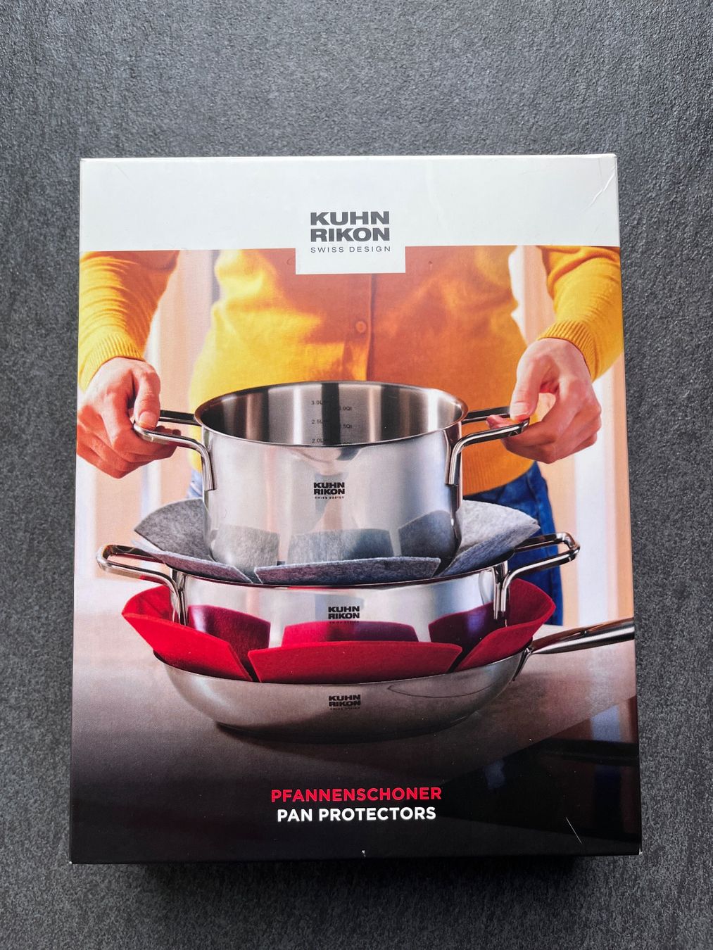 Rikon Elettrodomestici da cucina: 2-teiliges Pfannenschoner--Set KUHN RIKON – Nuovo e nell'imballaggio originale da Stein AR venduto da PetraF0102
