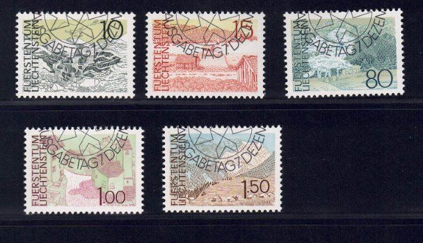 Tutti i francobolli: Liechtenstein Briefmarken 1972, 1973 – Nuovo (secondo la descrizione) da Pfäffikon ZH venduto da Romulus