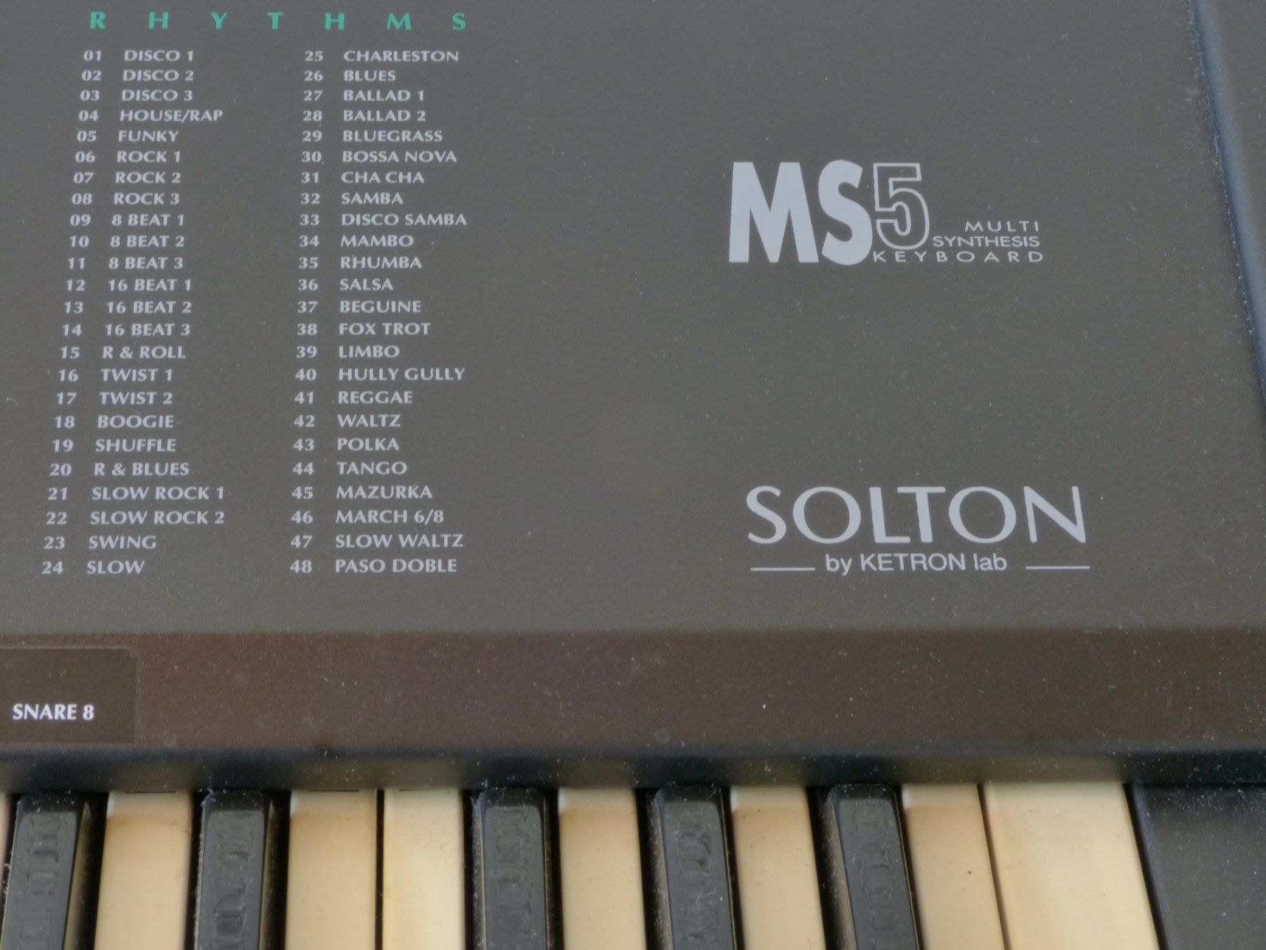 Solton Strumenti musicali: Solton MS 5 Multi Synthesis Keyboard + Koffer + 2 Pedalen – Usato da Rheineck venduto da mur.man 3