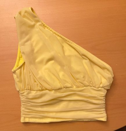 Cooles T-Shirt in gelb Grösse S